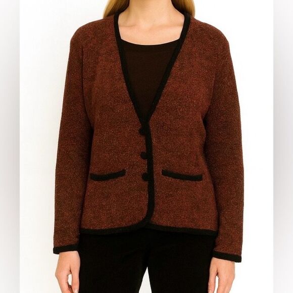 Ann Taylor Cardigan Sweater Large - Picture 1 of 8